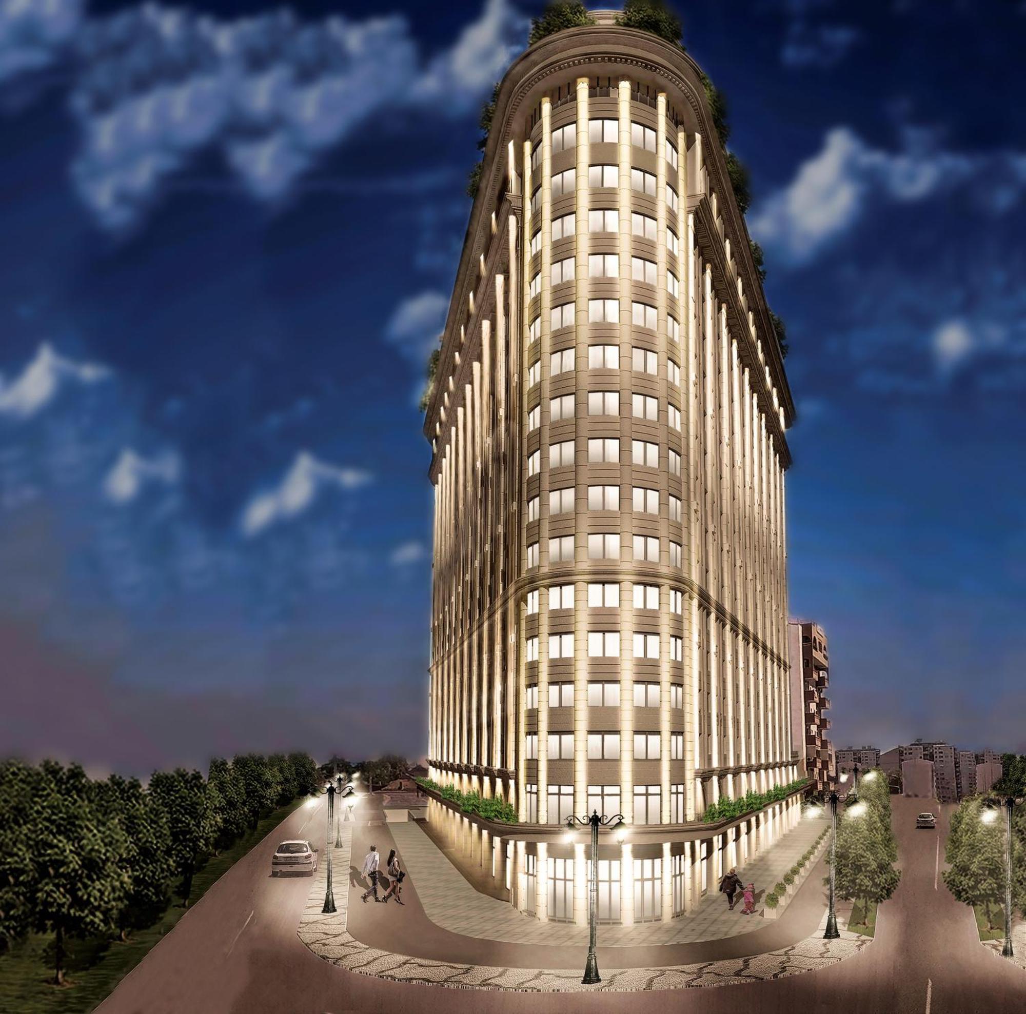 Modern Flatiron Apartment, Skopje Center Extérieur photo