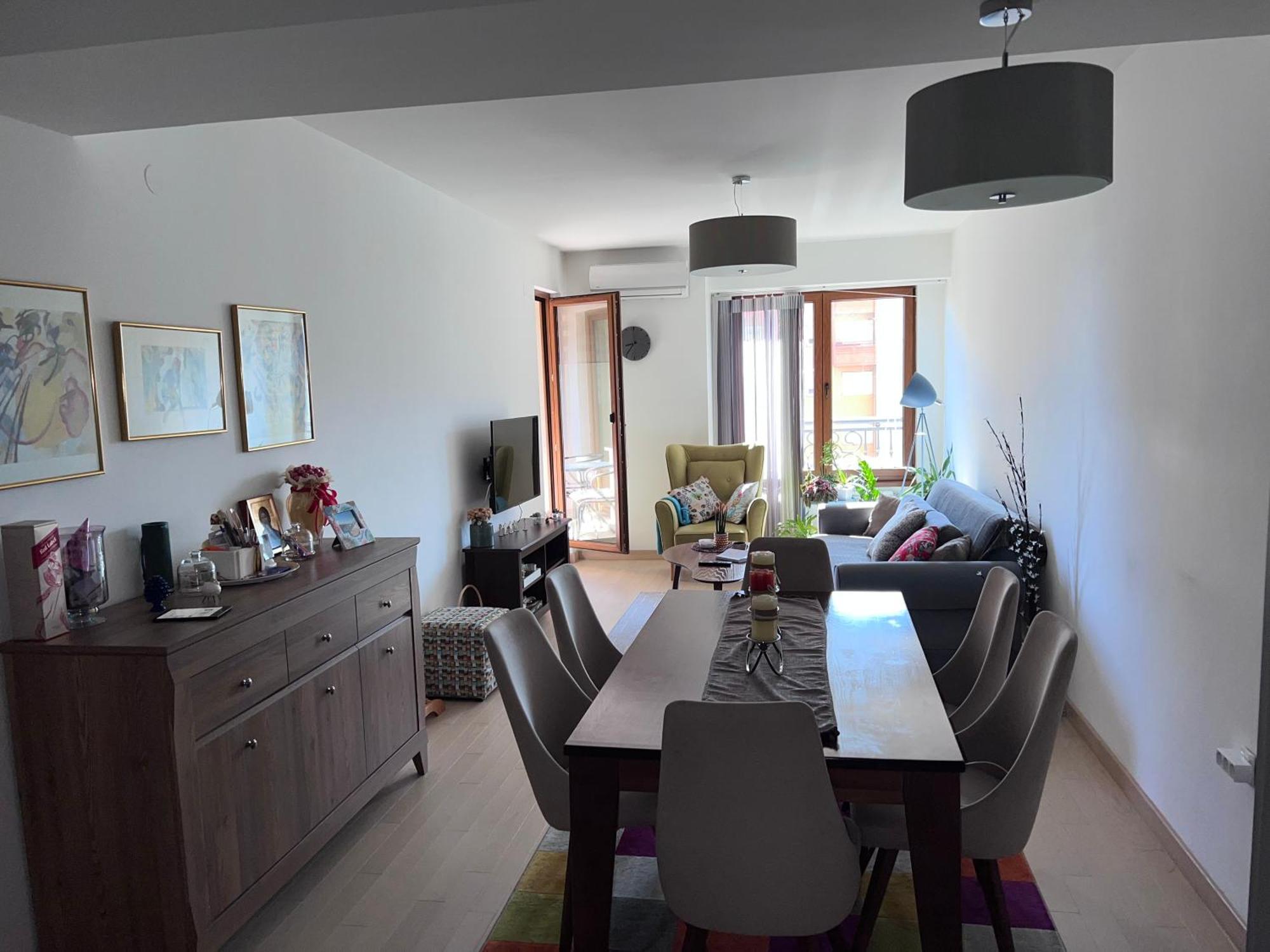 Modern Flatiron Apartment, Skopje Center Extérieur photo